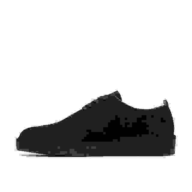 Clarks Coal London Black Suede