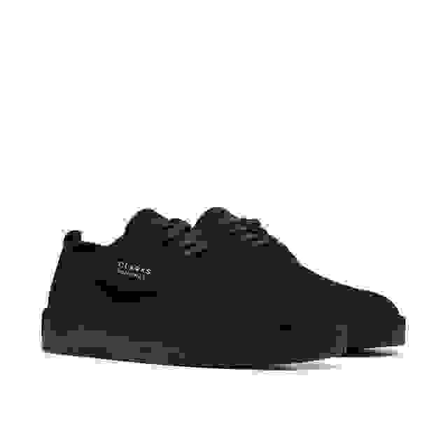 Clarks Coal London Black Suede
