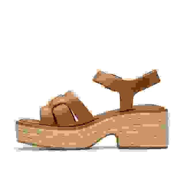 Clarks Coledale Strap Tan Leather