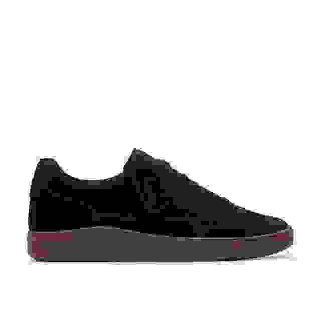 clarks CraftRally Ace Black Suede