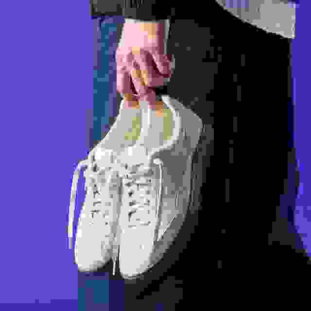 Clarks CraftRally Ace Off White Suede