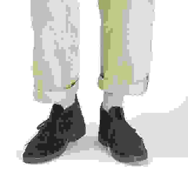 Clarks Desert Boot Evo Black Suede