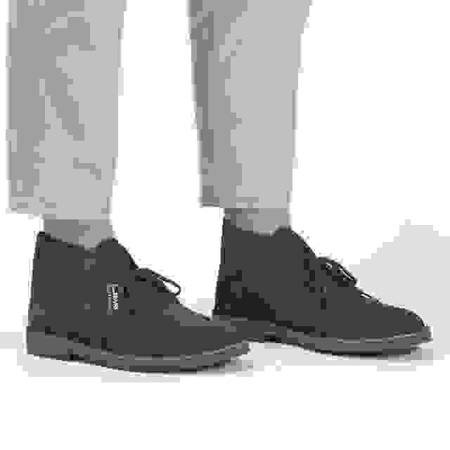 Clarks Desert Boot Evo Dark Brown Suede