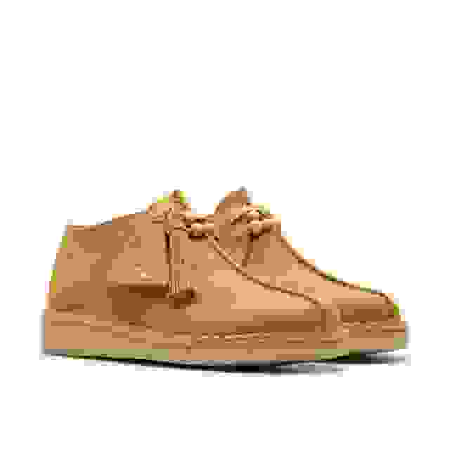 Clarks Desert Trek Golden Tan Suede