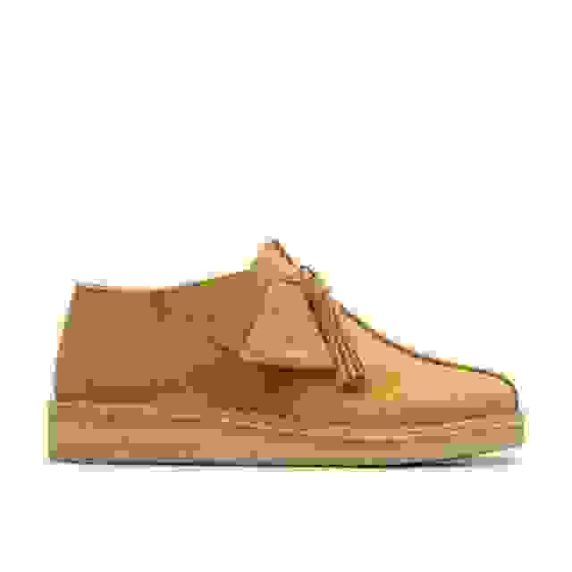clarks Desert Trek Golden Tan Suede