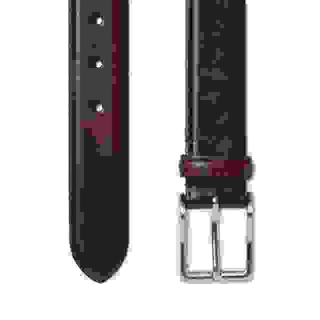 Clarks Dress Belt Burnished Cognac