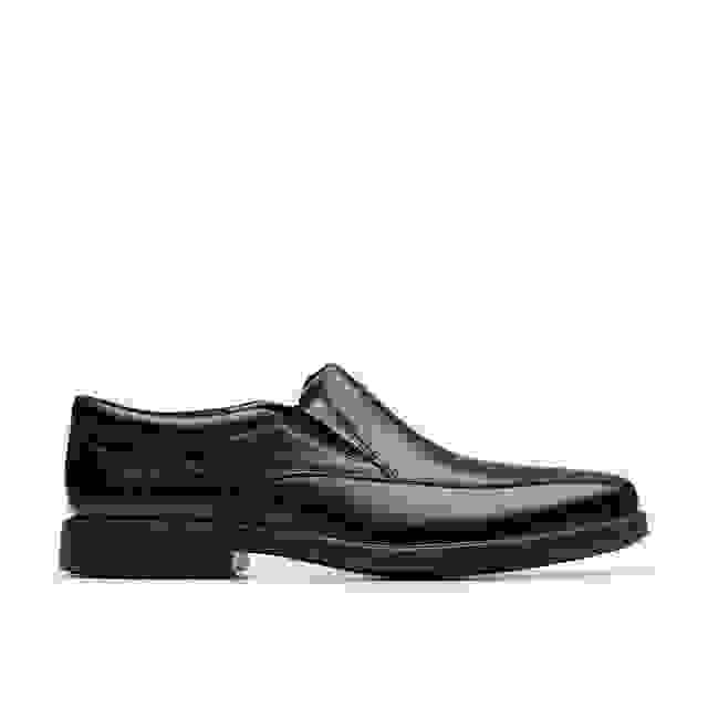 clarks Dresslite Step Black Leather