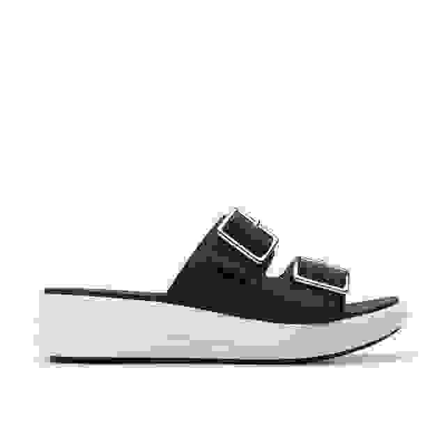 clarks Drift Buckle Black