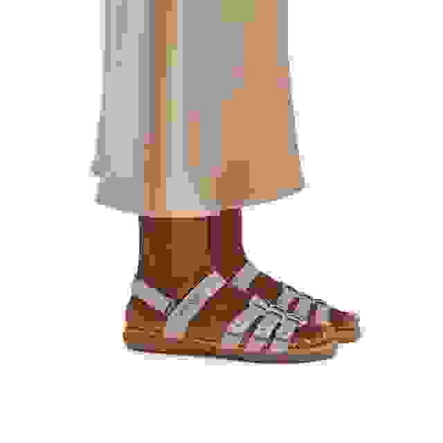 Clarks Elizabelle Kay Taupe Metallic