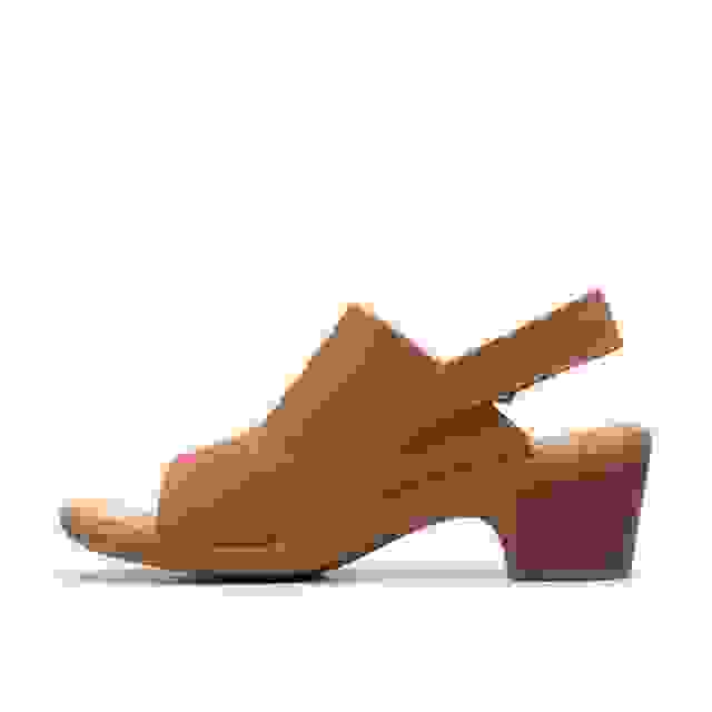 Clarks Emily 2 Mist Tan Nubuck