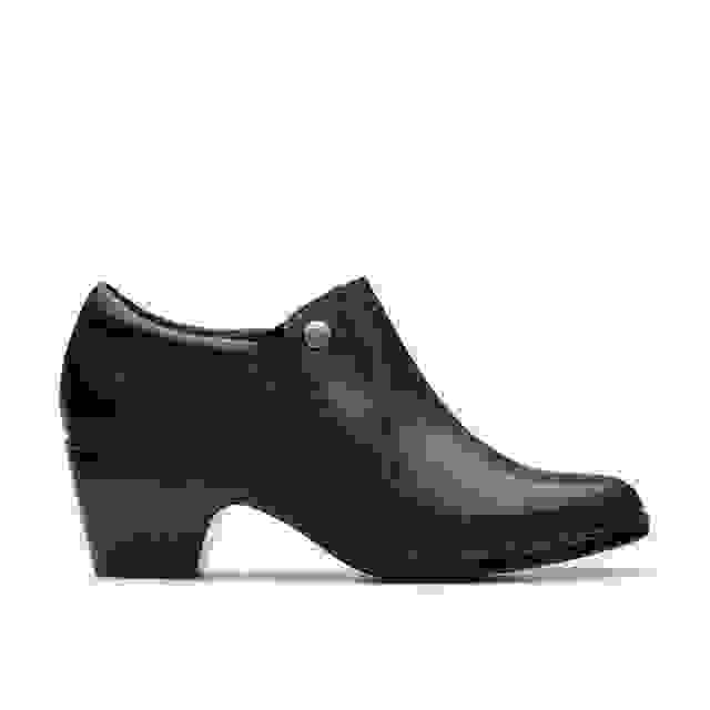 clarks Emily 2 Reyna Black Leather