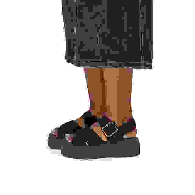 Clarks Evamar Wish Black Suede