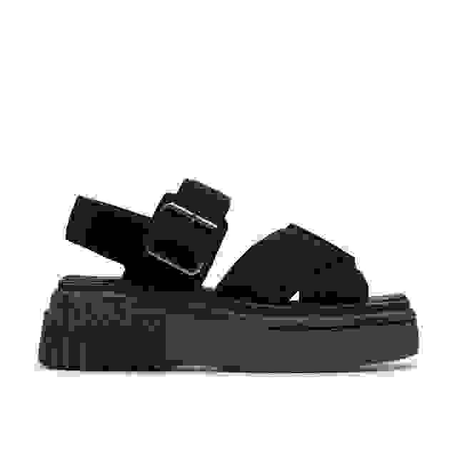 clarks Evamar Wish Black Suede