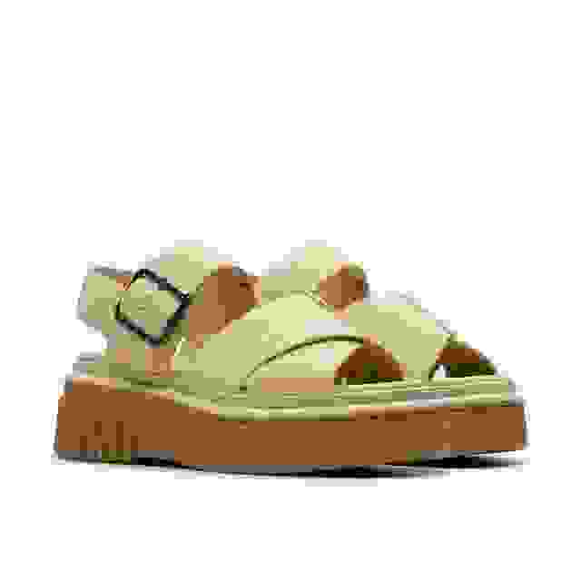 Clarks Evamar Wish Ecru Suede