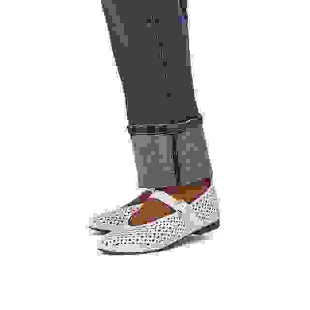 Clarks Fawna Jane Cream Leather