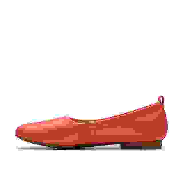 Clarks Fawna Soft Coral Leather