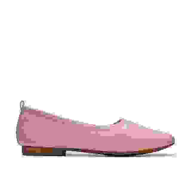 clarks Fawna Soft Light Pink Leather