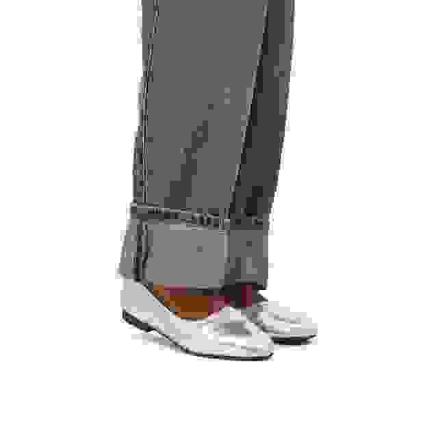 Clarks Fawna Soft Silver Metallic