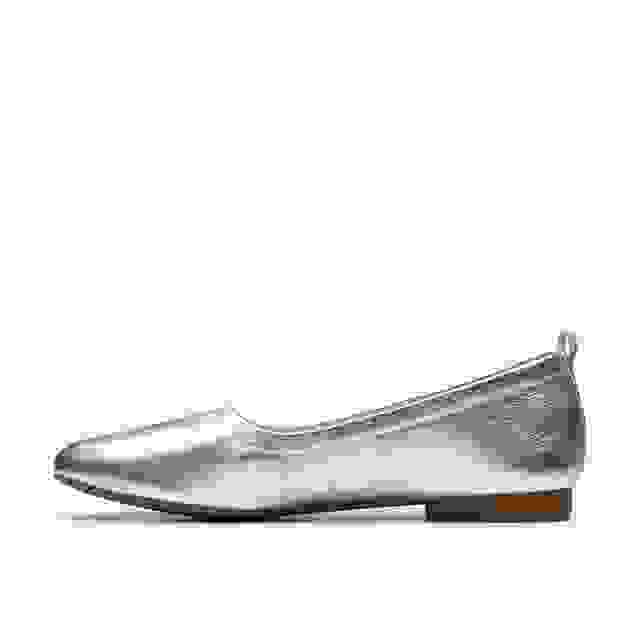 Clarks Fawna Soft Silver Metallic