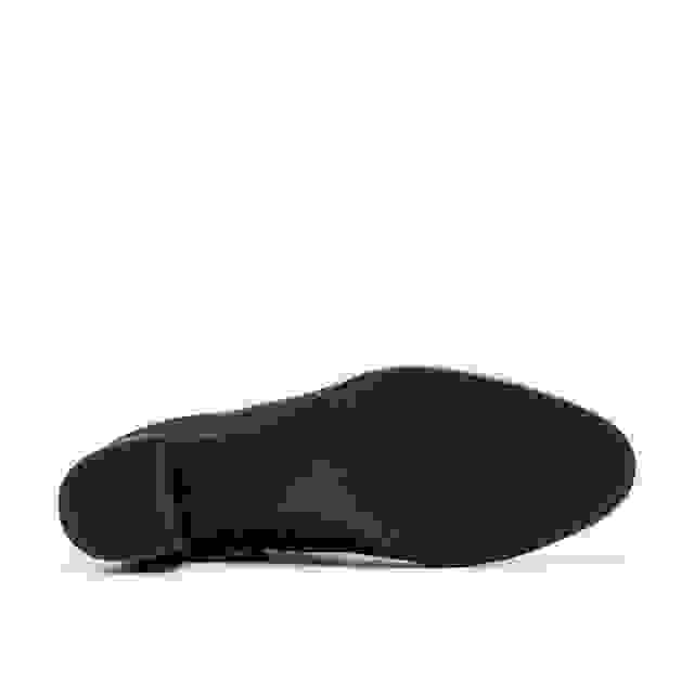 Clarks Freva 55 Zip Black Suede