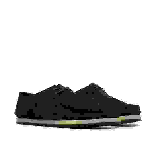 Clarks Godney Lace Black Suede