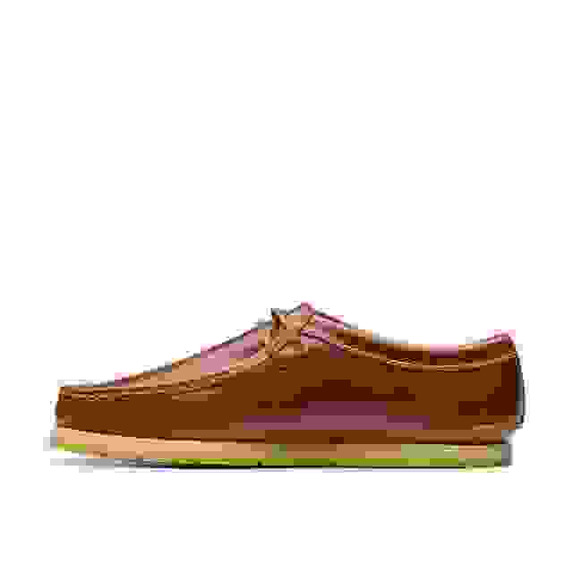 clarks Godney Lace Brown Leather