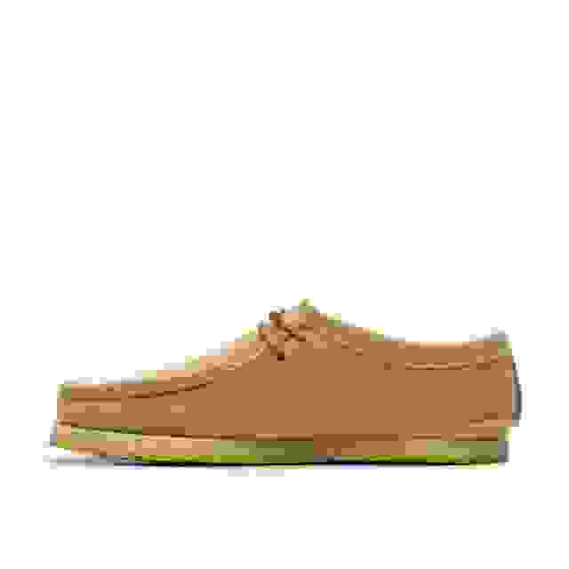 Clarks Godney Lace Dark Sand Suede