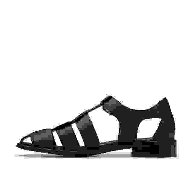 Clarks Hana Sun Black Leather