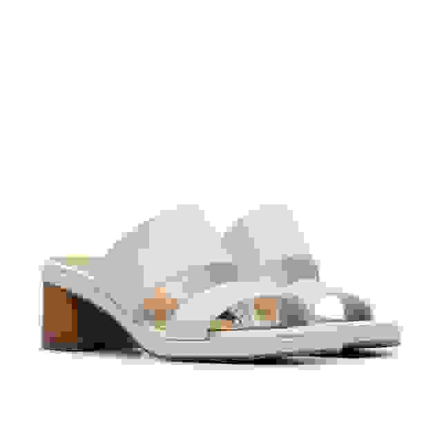 Clarks Jaylan Dusk Off White Leather