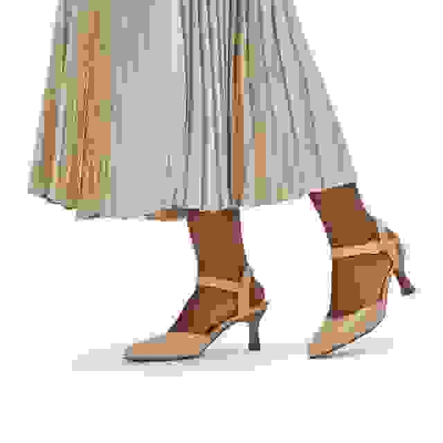 Clarks Kataleyna Cora Beige Leather