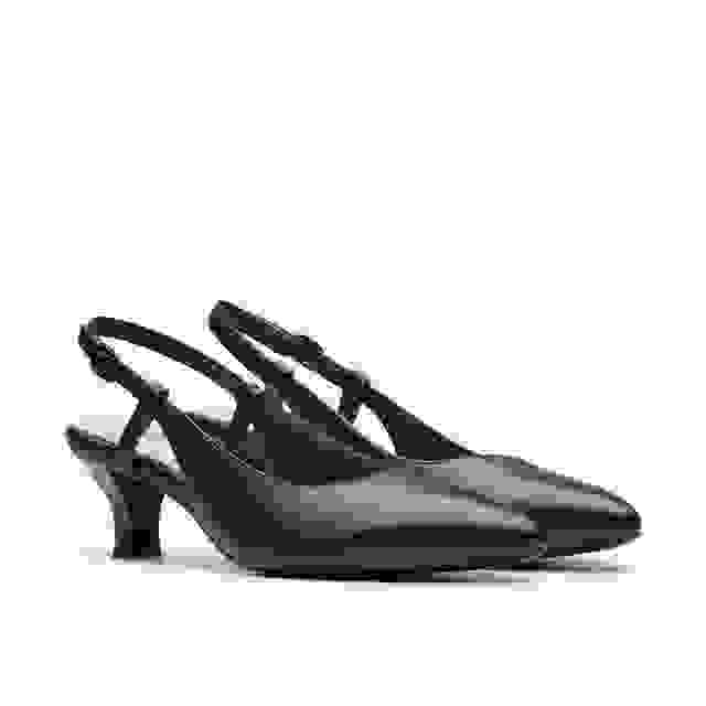 Clarks Kepley Lane Black Leather