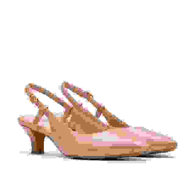 Clarks Kepley Lane Warm Beige Leather