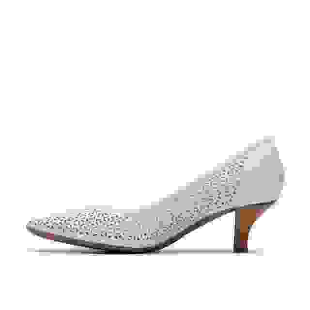 Clarks Kepley Sky Off White Leather