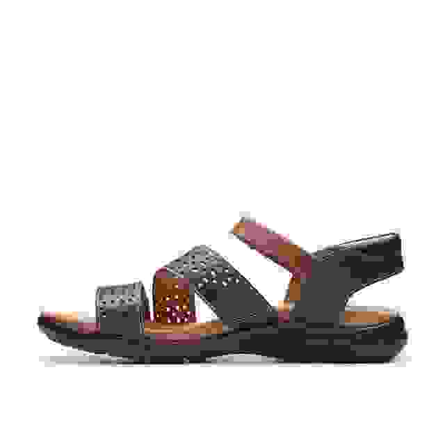 Clarks Kitly Way Navy Leather