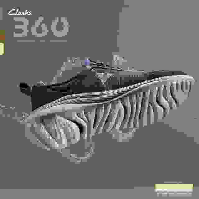 Clarks Lt360 Lo Navy Combination