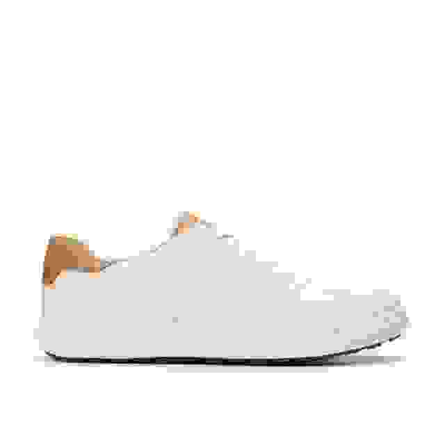 clarks Mapstone Lace White Knit