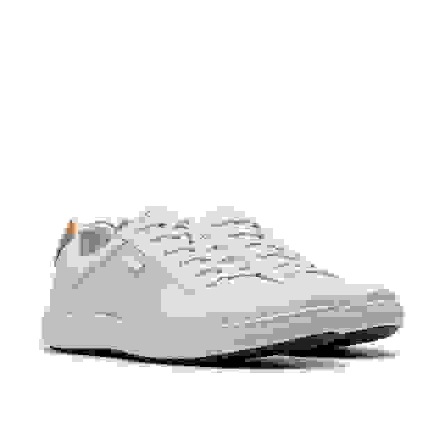 Clarks Mapstone Lace White Leather