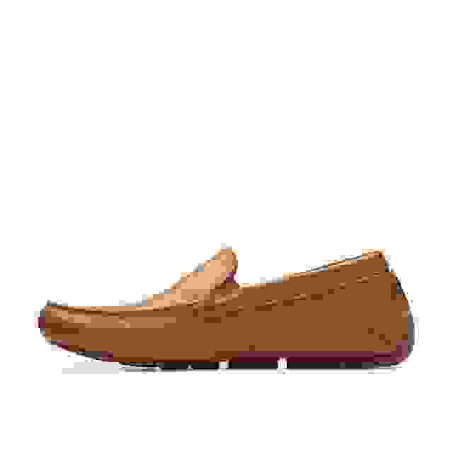 Clarks Markman Plain Tan Leather