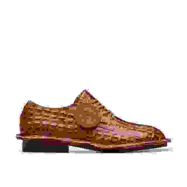 Clarks Martine Rose Derby Womens Tan Leather