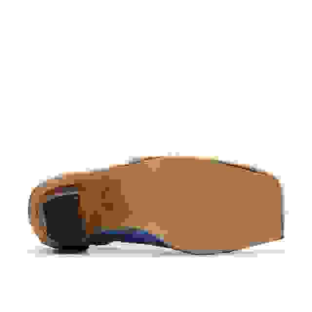 Clarks Martine Rose Heel Blue Leather