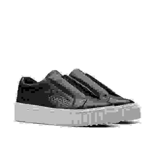 Clarks Mayhill Bay Black Leather