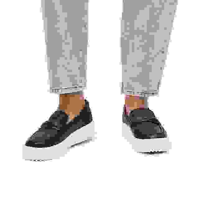 Clarks Mayhill Cove Black Leather