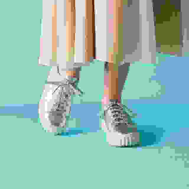 Clarks Mayhill Walk Silver Metallic