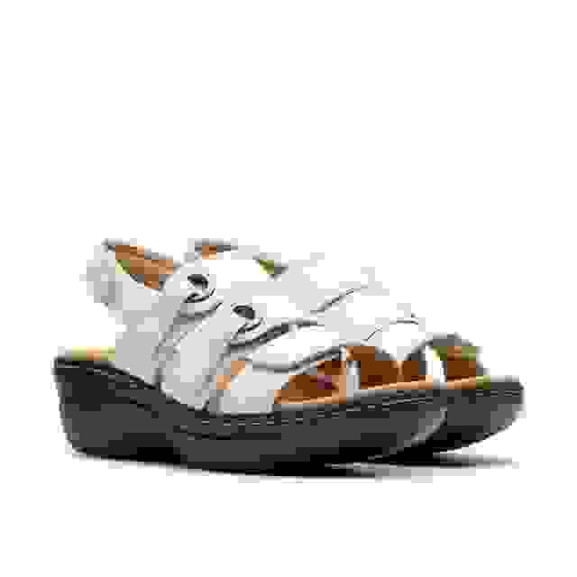 Clarks Merliah 2 Bali White Combination