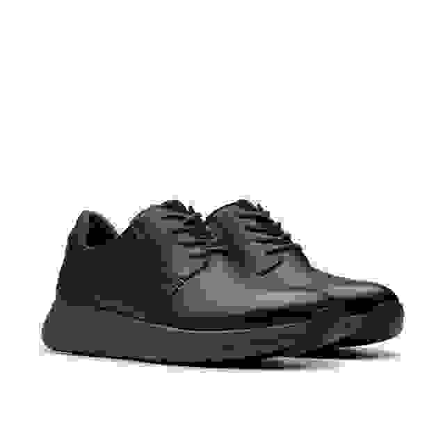Clarks Motion Trek PT Black Leather