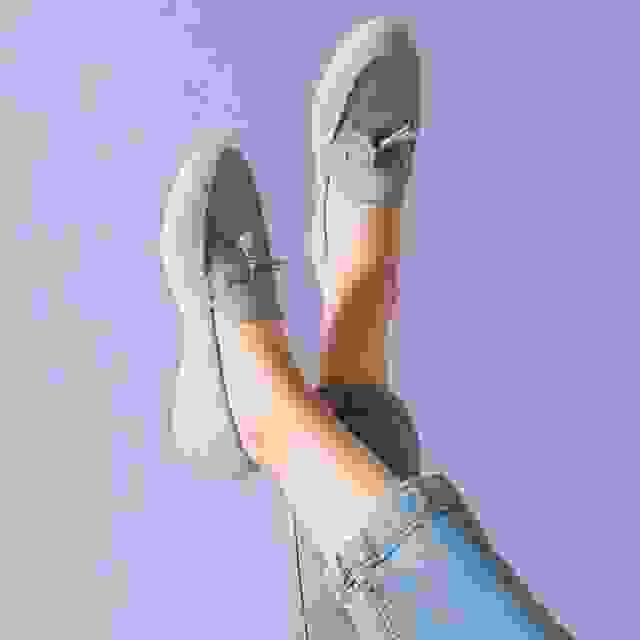 Clarks Narini Edge Light Green Suede