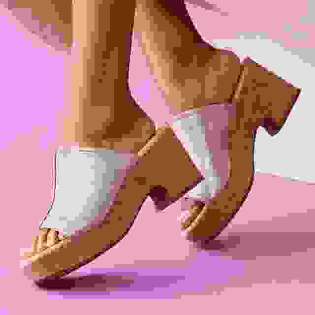 Clarks Nerisa Vine Taupe Metallic