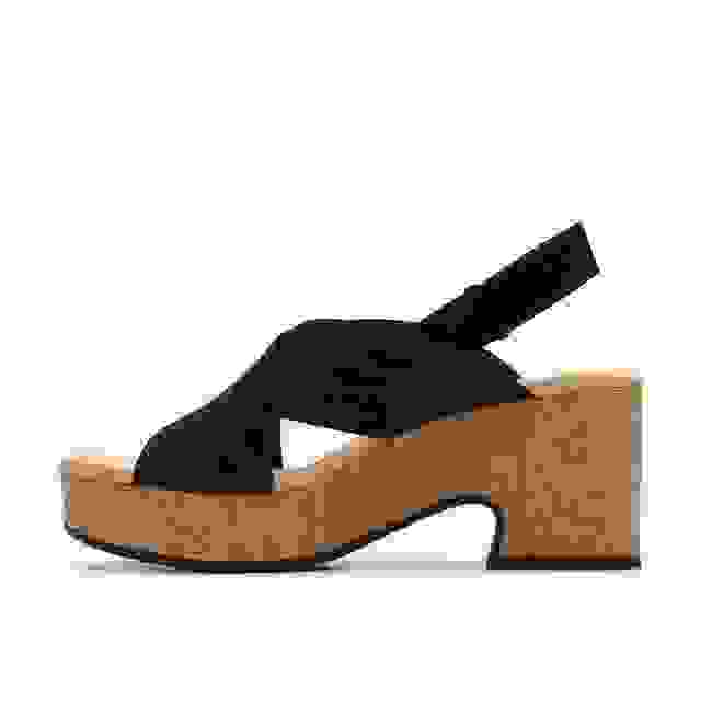 Clarks Nerisa West Black Nubuck