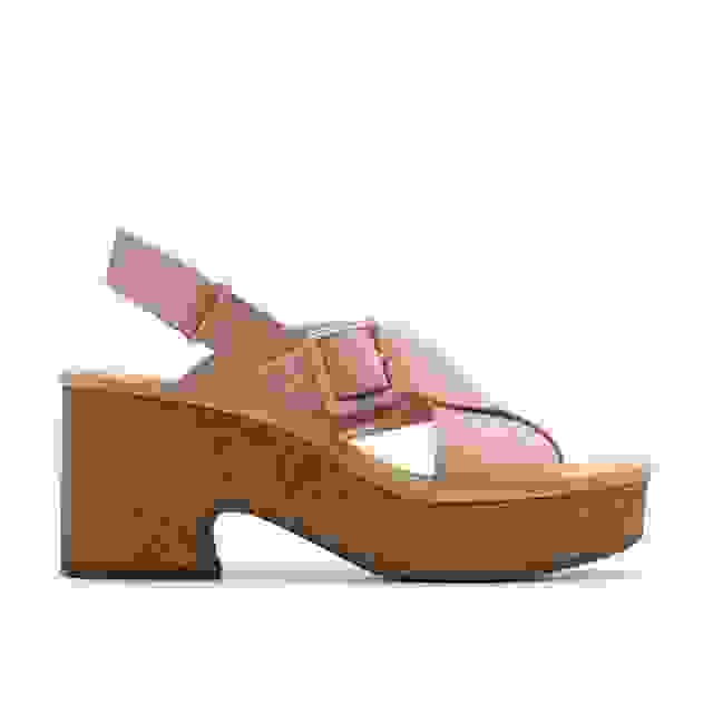 clarks Nerisa West Sand Nubuck