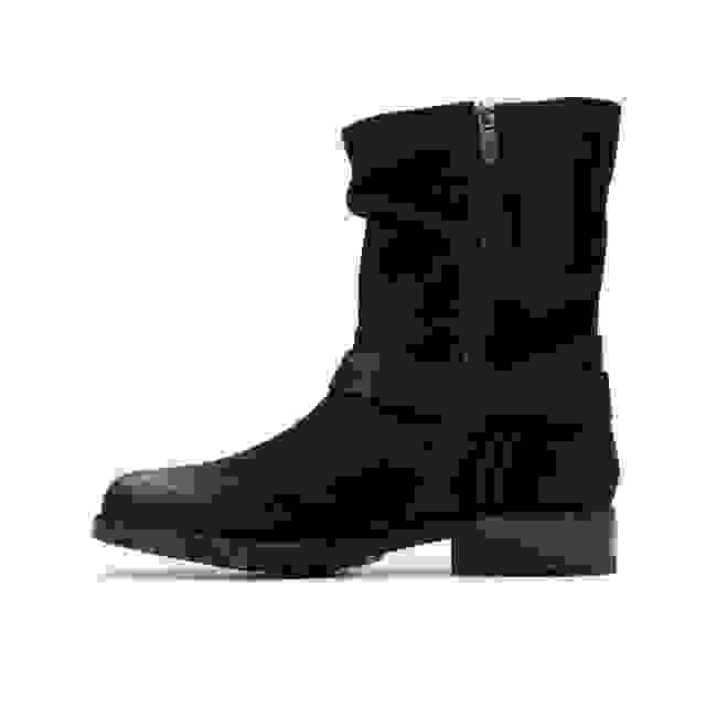 Clarks Nissini Pearl Black Suede